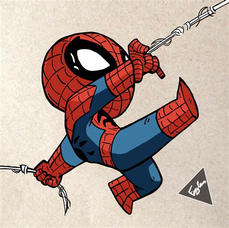 How To Draw Chibi Spider Man Artofit