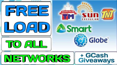 Free Unlimited Load To Tnt Globe Smart Tm And Sun All Networks Gimme