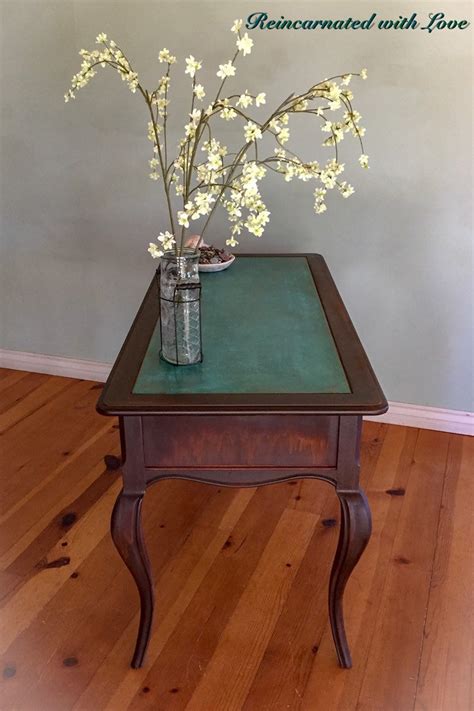 Rusted Iron & Copper Patina Antique Desk Writing Desk - Etsy