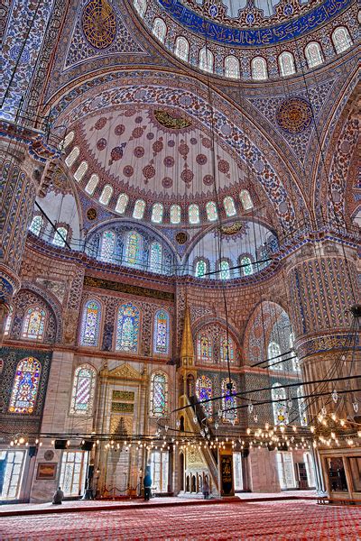 Blue Mosque Interior I | Brett Deacon Photography