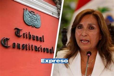 Dina Boluarte Tc Declar Constitucional La Ley Que Permite A La