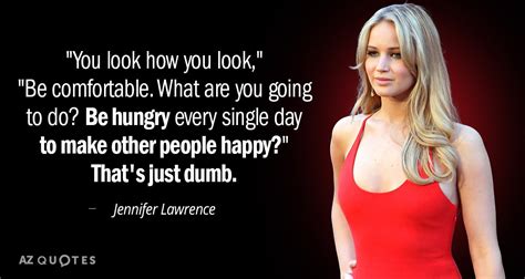 Jennifer Lawrence Quote On Body Image