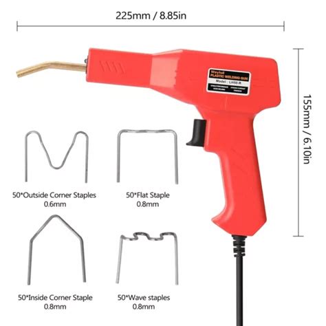 Weytoll Hot Stapler Versatile Plastic Welder For Car Bumper Repair Digital Zakka