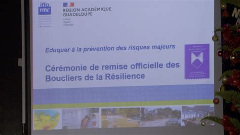 Boucliers De La R Silience Ont T Remis Aux Tablissements M Ritants