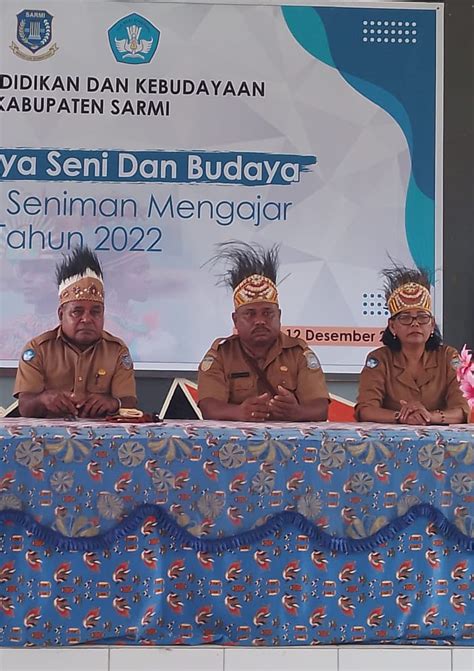 Dinas Pendidikan Dan Kebudayaan Kabupaten Sarmi Gelar Karya Seni Dan