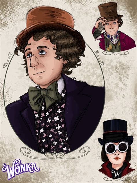 Willy Wonka by slippperss on DeviantArt
