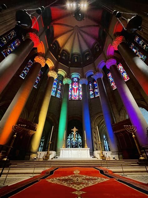 The Cathedral Of St John The Divine Celebrates Lgbtq Community With Iconic Pride New