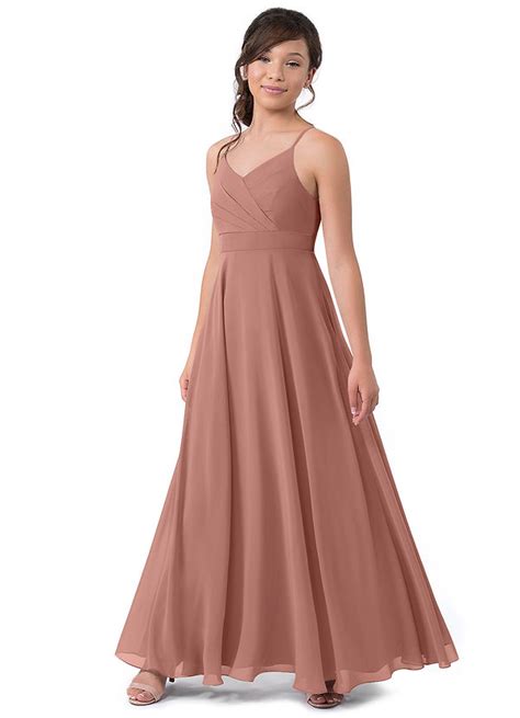 Cedar Rose Azazie Avelina Junior Bridesmaid Dresses Azazie