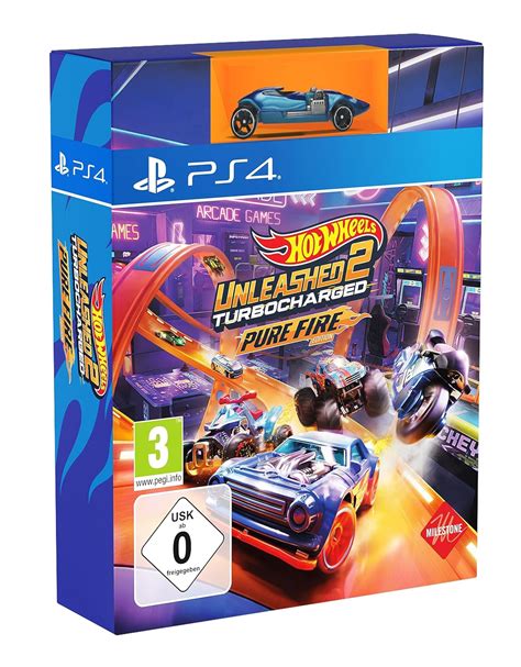 HOT WHEELS UNLEASHED Turbocharged Pure Fire Edition Playstation Amazon De Games