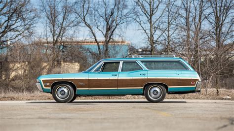 1968 Chevrolet Caprice Estate Wagon At Indy 2017 As S105 Mecum Auctions