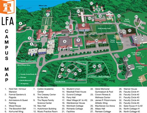 North Lake College Campus Map – Map Vector