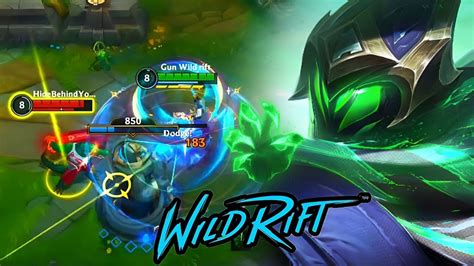 Wild Rift Jax Vs Renekton BARON Lane Season 11 P3 YouTube