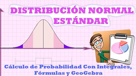 Distribución Normal Estándar Cálculo de Probabilidad Con Integrales