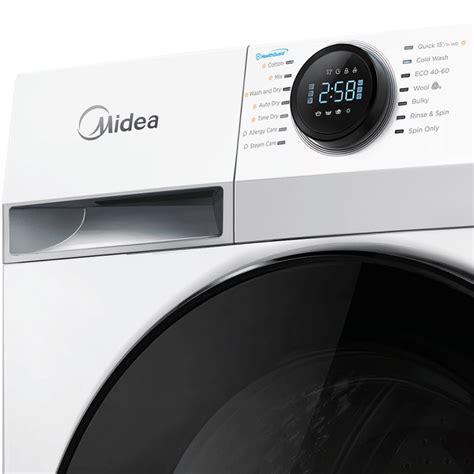 Midea 85kg 2 In 1 Front Load Washer Dryer Combo Mf200d85b