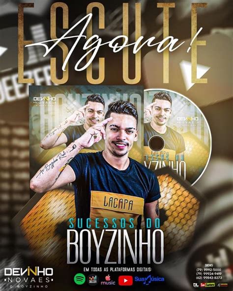 Devinho Novaes 2021 CD Sucessos Do Boyzinho Álbuns Portal do RM