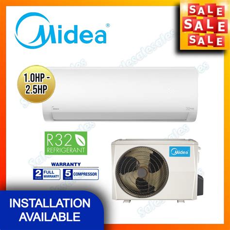 Midea R Hp Hp Hp Hp Non Inverter Aircond Msgd Crn