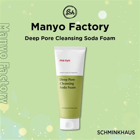 Jual MANYO Deep Pore Cleansing Soda Foam 150ml 20ml Shopee