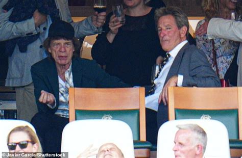 Mick Jagger Puts On A Very Animated Display As He Watches England V New