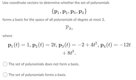 Solved Find Coordinates X B Of X Relative To The Basis B