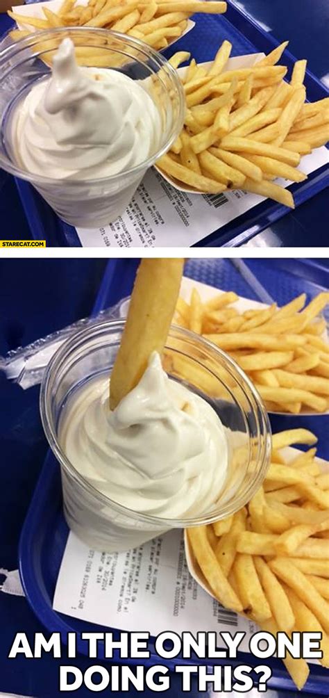 French Fries In Ice Cream