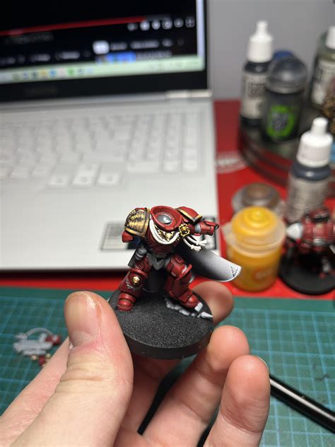 Nmm Blood Angel Captain Wip 12 Hours Of Work So Far Rwarhammer40k