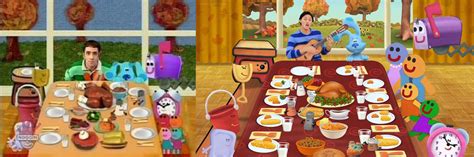 Blues Clues Thanksgiving Feast Comparison By Jack1set2 On Deviantart