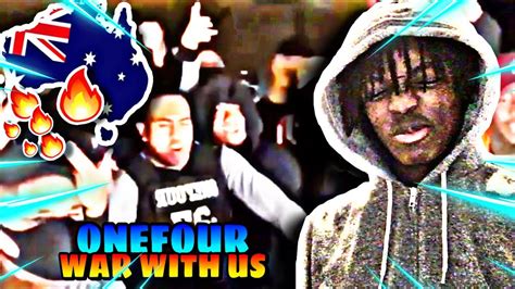 ONEFOUR YP X Ceasar War With Us AMERICAN REACTS TO AUSTRALIAN DRILL