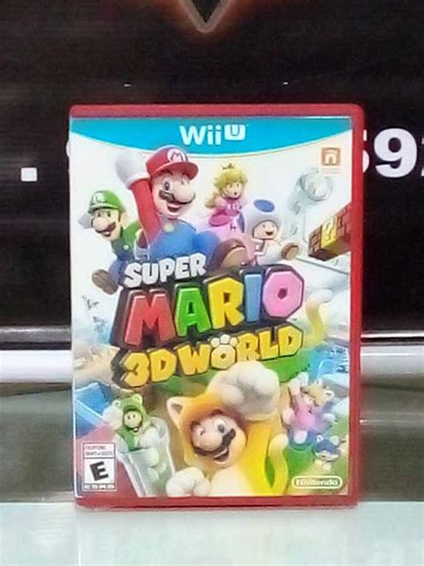 Jogo Super Mario 3d World Wii U Colecionadores De