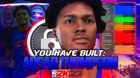 NBA 2K23 DYNAMIC AUSAR THOMPSON BUILD LOCKDOWN SLASHER SG W 78