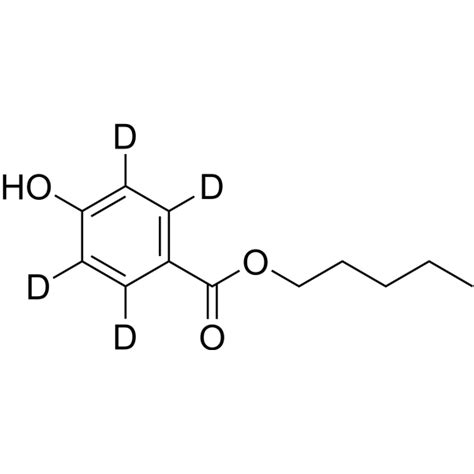 Pentyl 4 Hydroxybenzoate D4 Amylparaben D4 Stable Isotope