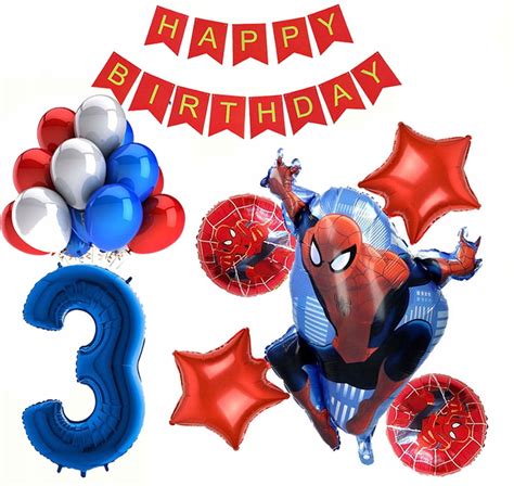 Balony Zestaw Spider Man Na Urodziny Allegro Pl