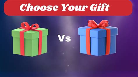 Choose Your Gift The Ultimate Gift Challenge Good Vs Bad Youtube