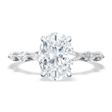 Oval Solitaire Engagement Ring - Baribault Jewelers