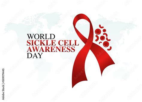 Vector Graphic Of World Sickle Cell Awareness Day Good For World Sickle