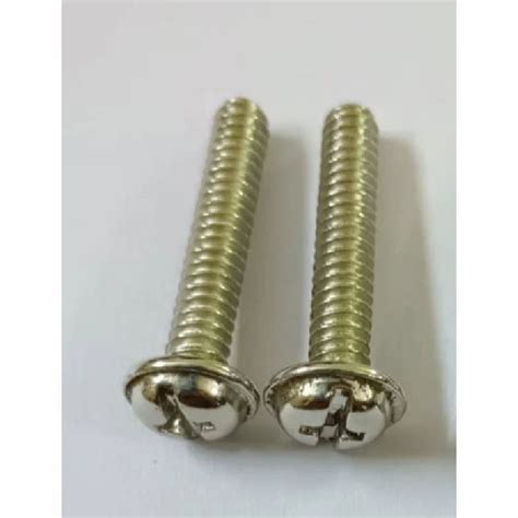 Round Head Stainless Steel 4inch Washer Head Screws For Fitting Size