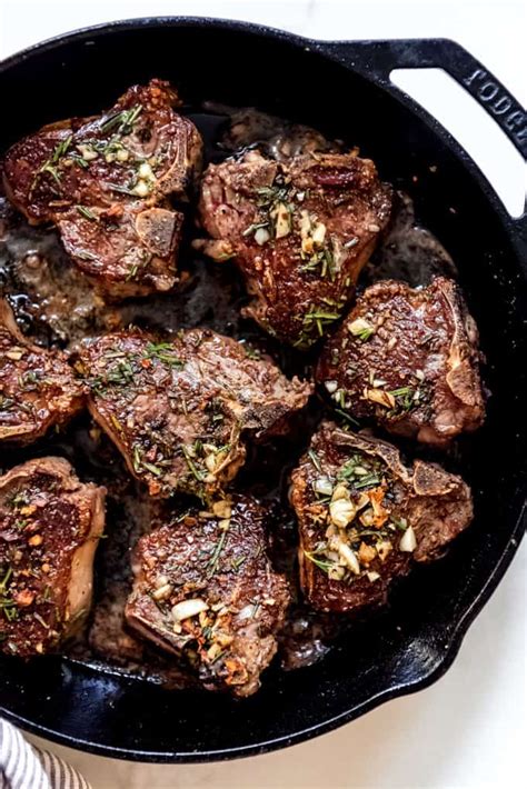 Pan Seared Lamb Chops With Balsamic Glaze At James Jim Blog