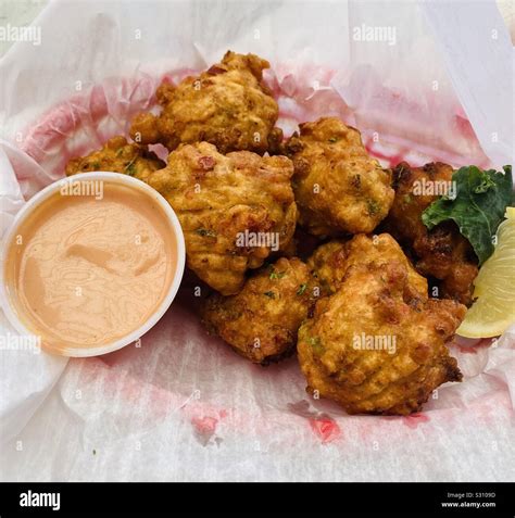 Conch Fritters Hi Res Stock Photography And Images Alamy