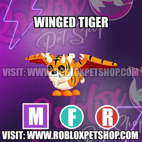 Winged Tiger MEGA FLY RIDE Adopt Me