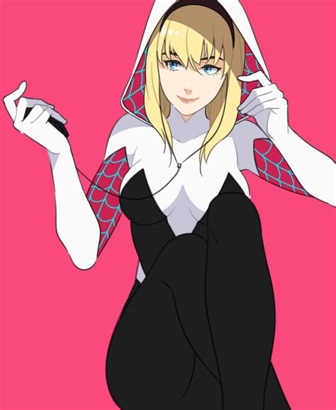 Spider Gwen Marvel Image By Pixiv Id Zerochan