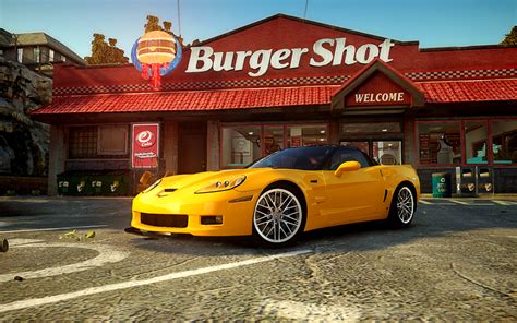 Papel De Parede Grand Theft Auto Corveta Chevrolet Corvette