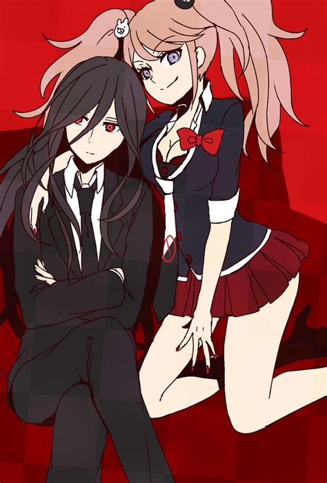 Junko And Izuru Izuru Kamukura Danganronpa Danganronpa Junko