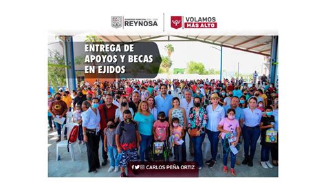 Entrega Alcalde Carlos Pe A Ortiz Becas Municipales En Zona Rural