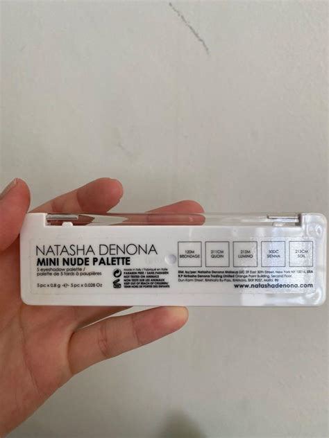 Natasha Denona Mini Nude Palette Beauty Personal Care Face Makeup On Carousell