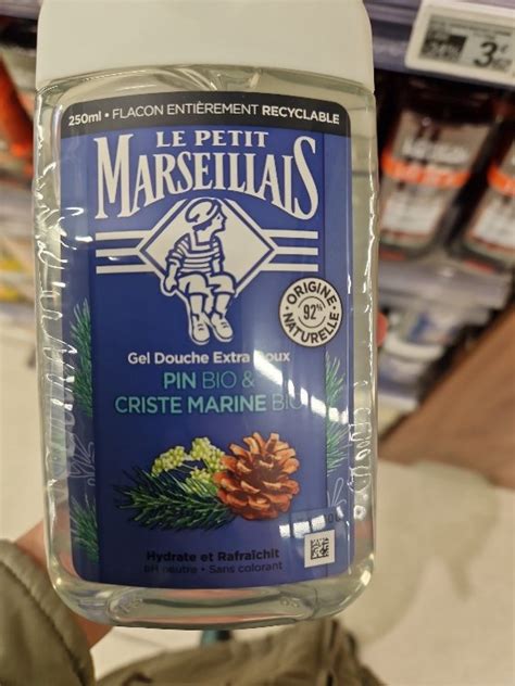 Le Petit Marseillais Gel Douche Pin Et Criste Marine 3 X 250 Ml