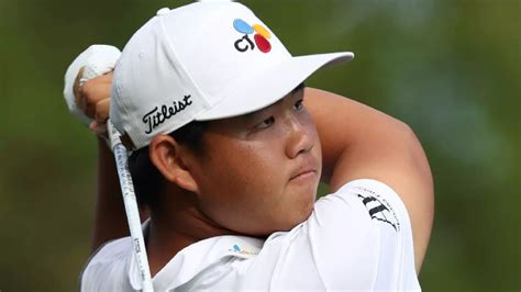 Rising star Tom Kim says he's just getting started after matching Tiger ...