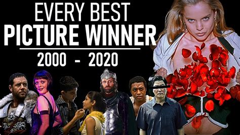 Oscars Best Picture 2000 2020 Tribute Video Youtube