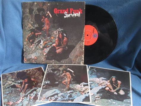 Vintage Grand Funk Railroad Survival Vinyl LP