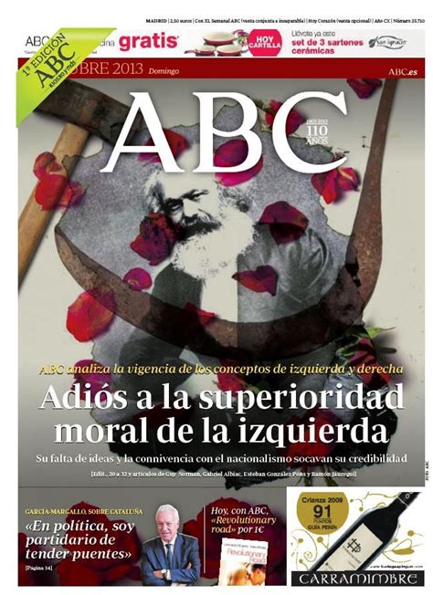 Ya Puede Consultar La Portada De ABC Del 6 De Octubre De 2013