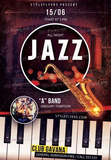 Jazz PSD Premium Flyer Template 19586 Styleflyers