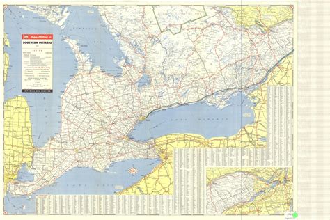 Ontario Road Maps 1923 2005 Geospatial Centre University Of